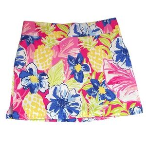 Rafaella Tropical Print Skort  size XL summer resort wear
